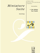 Miniature Suite by Karp - Karp David - for 2 Piano 4 Hands