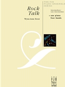 Rock Talk by Rossi Wynn-Anne - Rossi Wynn-Anne - for 1 Piano 4 Hands