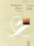 Prairie Fire by Karp - Karp David - for 1 Piano 4 Hands