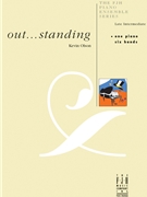 Out Standing by Olson Kevin - Olson Kevin - for 1 Piano 6 Hands