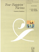 Toe-Tappin' Twins by Hudelson Claudette - Hudelson Claudette - for 1 Piano 4 Hands