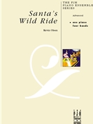 Santa's Wild Ride by Kevin Olson - Olson Kevin - for 1 Piano 4 Hands