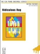 Ridiculous Rag by Kevin Olson - Olson Kevin - for 1 Piano 4 Hands