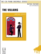 The Villains by Levitt Justin - Levitt Justin - for 1 Piano 4 Hands