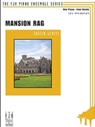 Mansion Rag by Levitt Justin - Levitt Justin - for 1 Piano 4 Hands
