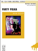 Party Polka by Costley Kevin for 1 Piano 4 Hands