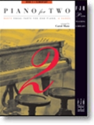 Piano For Two Book 2 by - Matz Carol - for 1 Piano 4 Hands