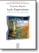 Lyric Expresssions by Brown Timothy - Brown Timothy - for Piano