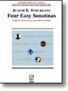 Four Easy Sonatinas by Strickland Judith - Strickland Judith - for Piano