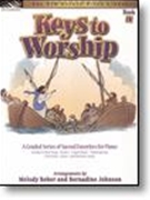 Keys To Worship Book 3 by - Bober/Johnson - for Piano