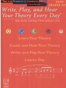 Write Play & Hear Your Theory Every Day Answer Key 2 by Marlais Helen - Marlais O'Dell and Avila - for Teaching Aid