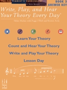 Write Play & Hear Your Theory Every Day Answer Key 3 by Marlais Helen - Marlais O'Dell and Avila - for Teaching Aid