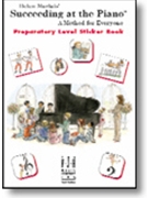 Succeeding At The Piano Prep Stickers by Marlais Helen - Various - for Awards
