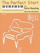 Perfect Start For Note Reading 1 by Olson Kevin and Julia - Olson Kevin and Julia - for Piano (Book 1)