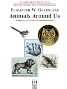 Animals Around Us by Greenleaf Elizabeth - Greenleaf Elizabeth - for Piano