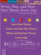 Write Play & Hear Your Theory Every Day Answer Key 5 by Marlais Helen - Marlais and O'Dell - for Teaching Aid