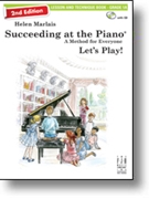 Succeeding At The Piano Lesson/Technique 1A 2nd Editon by Marlais Helen - Marlais Helen - for Piano (w/Audio Access)