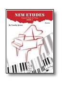 New Etudes Book 1 by Timothy Brown - Brown Timothy - for Piano