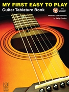 My First Easy to Play Guitar Tablature Book by Groeber Philip - Groeber Philip - for Guitar