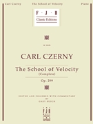 Op 299 School Of Velocity by Czerny Carl - Czerny Carly - for Piano