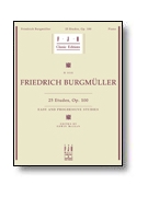 25 Etudes Op. 100 by Burgmuller Friedrich - Burgmuller Friedrich - for Piano
