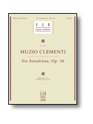 Six Sonatinas Op. 36 by Clementi Muzio - McLean Edwin - for Piano