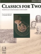 Classics For Two by - Balent Andrew - for F Horn
