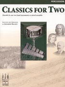 Classics For Two by - Balent Andrew - for Percussion