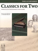Classics For Two by - Balent Andrew - for Piano Accompaniment