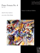 Piano Sonata #4 Opus 128 by Rahbee Dianne Goolkasian - Marlais Helen - for Piano