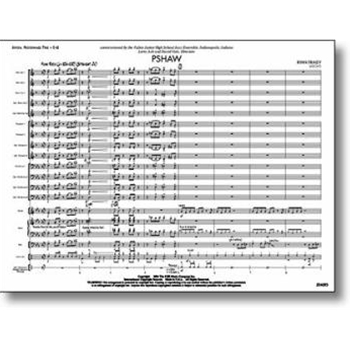 Pshaw by Fraley Ryan - Fraley Ryan - for Jazz Ensemble