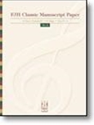 FJH Classic Manuscript Paper #2 by McLean Edwin for Manuscript (10 Stave - Edwin McLean)