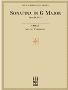Sonatina In G Major Opus 36 #2 by Clementi Muzio - McLean - for Piano
