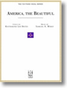 America The Beautiful by Bates and Ward - Katharine Lee Bates - for Piano/Vocal