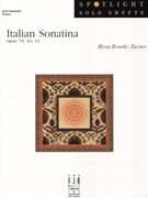 Italian Sonatina by Brooks-Turner Myra - Brooks-Turner Myra - for Piano