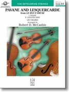 Pavane and Lesquercarde by Delibes Leo - McCashin Robert D - for String Orchestra