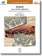 Fugue from L'estro Armonico by Vivaldi and Bach - Lipton Bob - for String Orchestra
