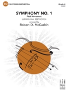 Symphony No. 1 (First Movement) by Beethoven Ludwig van - McCashin Robert D - for String Orchestra