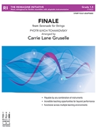 Finale from Serenade for Strings by Tchaikovsky Pyotr Ilyich - Gruselle Carrie Lane - for Flex String Orchestra (3-Part Fully Adaptable with Piano or Guita)