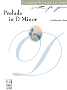Prelude In D Minor by Greenleaf Elizabeth - Greenleaf Elizabeth - for Piano