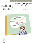 Really Big Words by McLean Edwin - McLean Edwin - for Piano