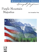 Purple Mountain Majesties by Ward - Olson Kevin - for Piano Solo