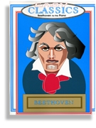 Easy Classics Beethoven For The Piano by Beethoven Ludwig van - Macris Erika Feucht - for Piano