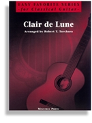 Clair de Lune for Easy Guitar by for