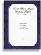 First Place Music Writing Paper by for Manu Paper (12 Stave - )