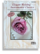 Elegant Wedding for Alto Sax with CD by for