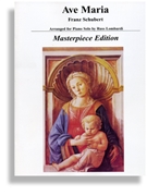 Ave Maria by Schubert Franz for Piano (Masterpiece Edition)
