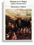 Menuet in G Major * Bach * Masterpiece Edition by for
