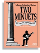 2 Minuets by Bach Johann Sebastian - Tarchara Robert T - for Guitar Tab