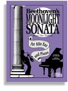Moonlight Sonata by Beethoven Ludwig van - Santorella / robbins - for Alto Saxophone and Piano